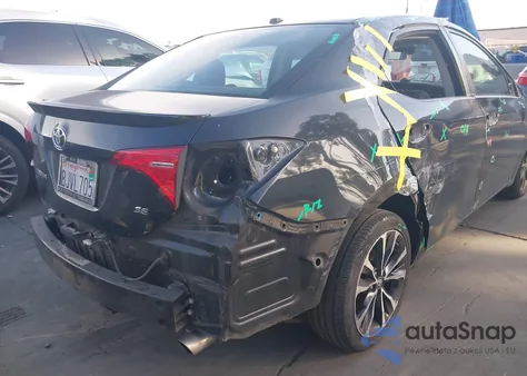 2017 Toyota Corolla Se z USA, uszkodzony, nr VIN 5YFBURHE4HP612317